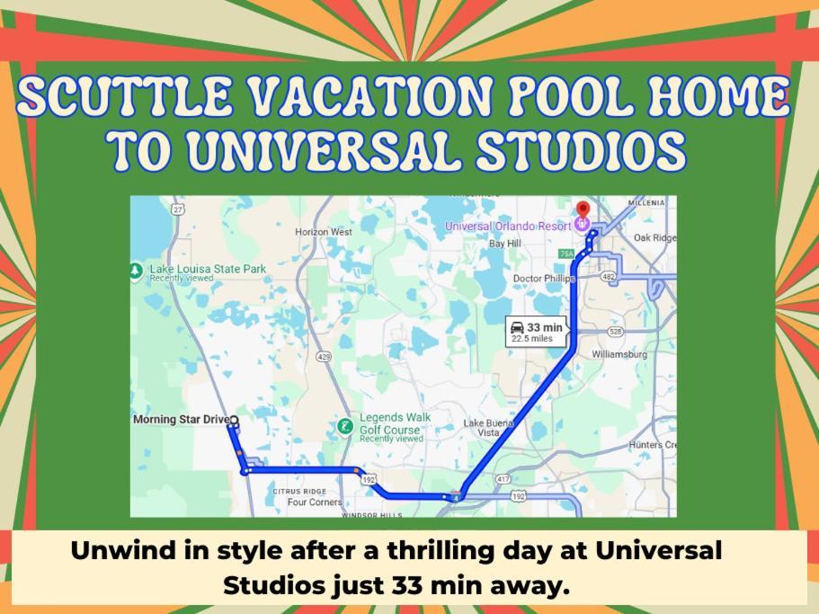 Scuttle Vacation Pool Home Wspa Orlando Dış mekan fotoğraf