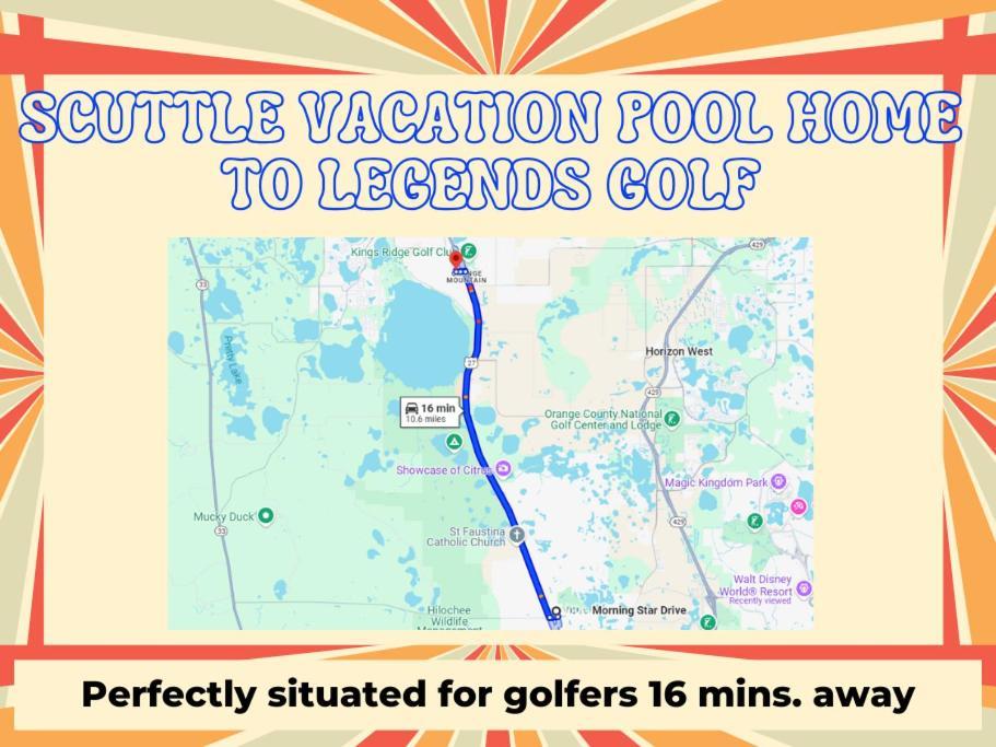 Scuttle Vacation Pool Home Wspa Orlando Dış mekan fotoğraf