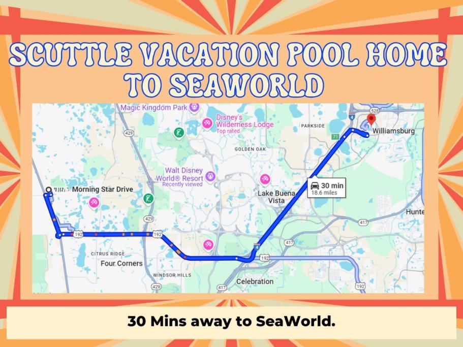 Scuttle Vacation Pool Home Wspa Orlando Dış mekan fotoğraf